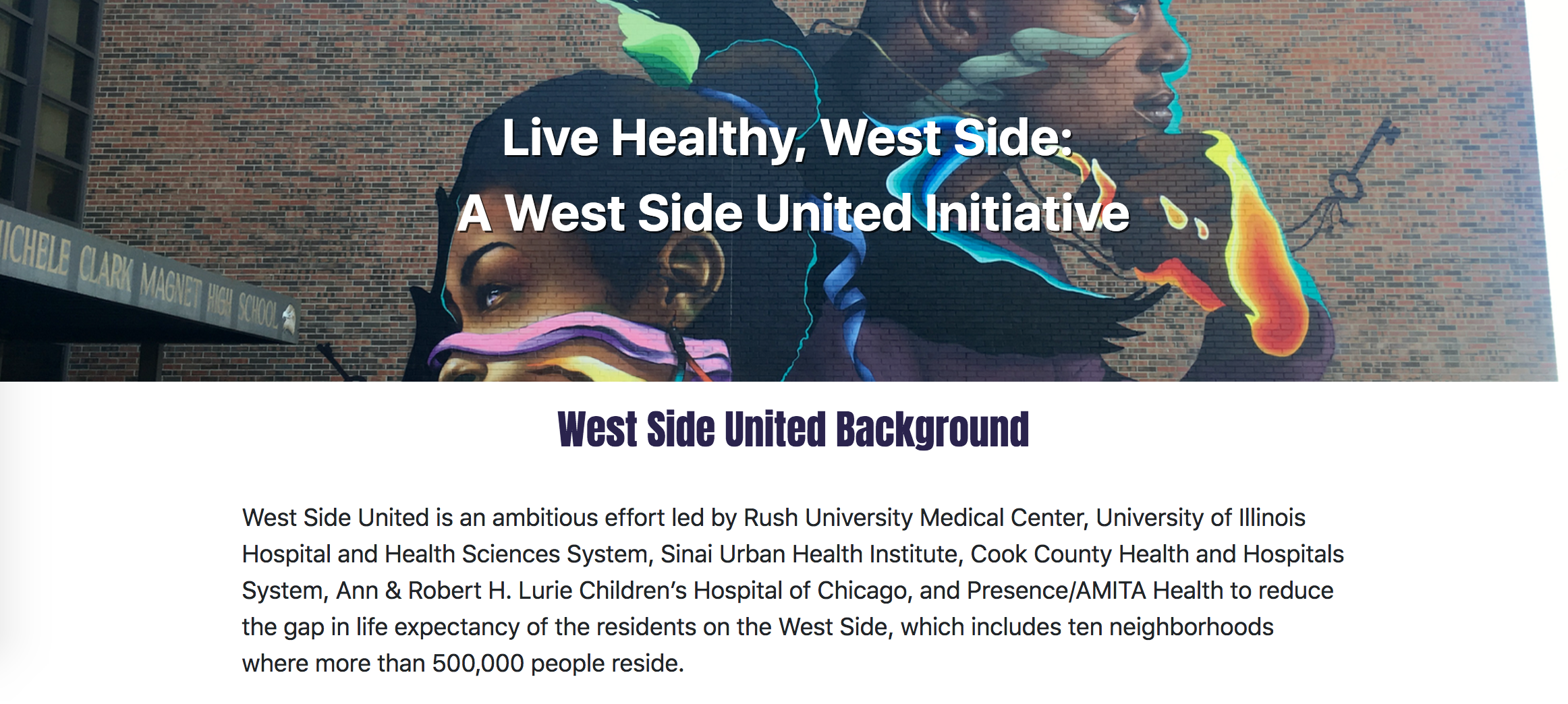 Building Live Healthy, West Side During the DataMade Mentorship