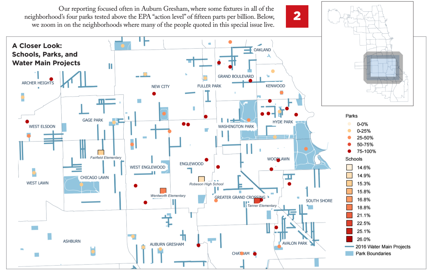 Water main projects in Chicago's Auburn-Gresham neighborhood