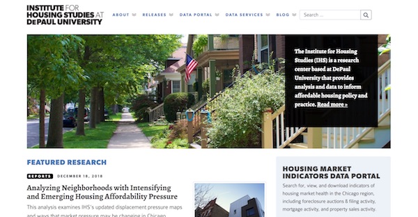 HousingStudies.org - Website Redesign