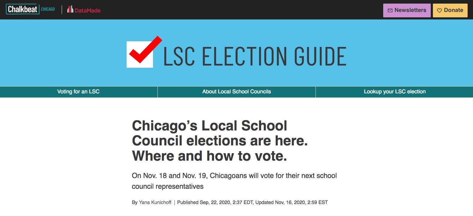 Chicago’s Local School Council elections are here. Where and how to vote.